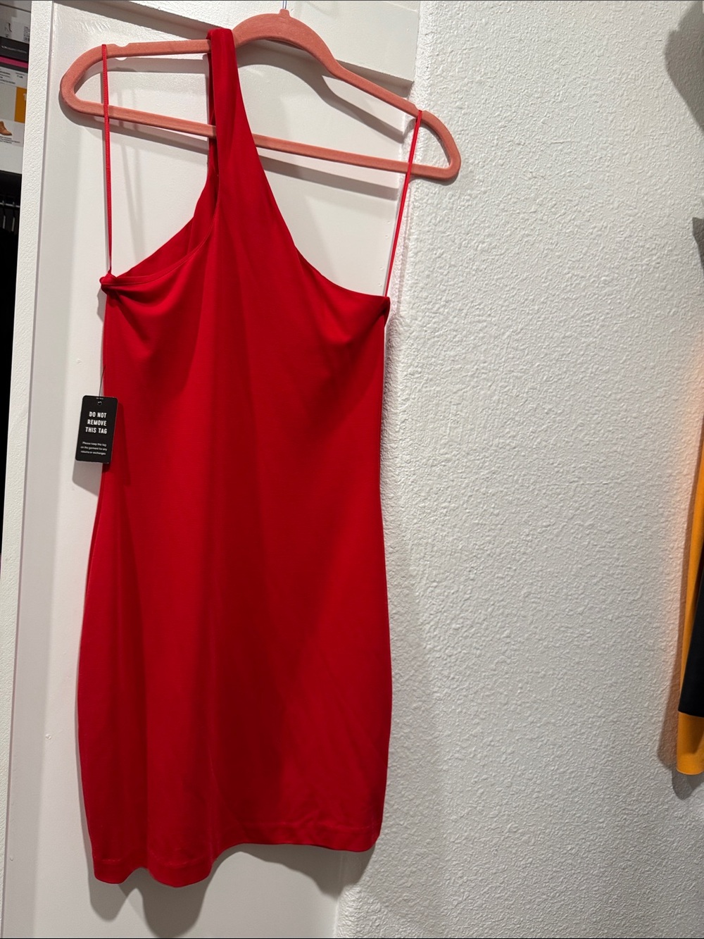 Express Small Red One-Shoulder Women’s Dress
